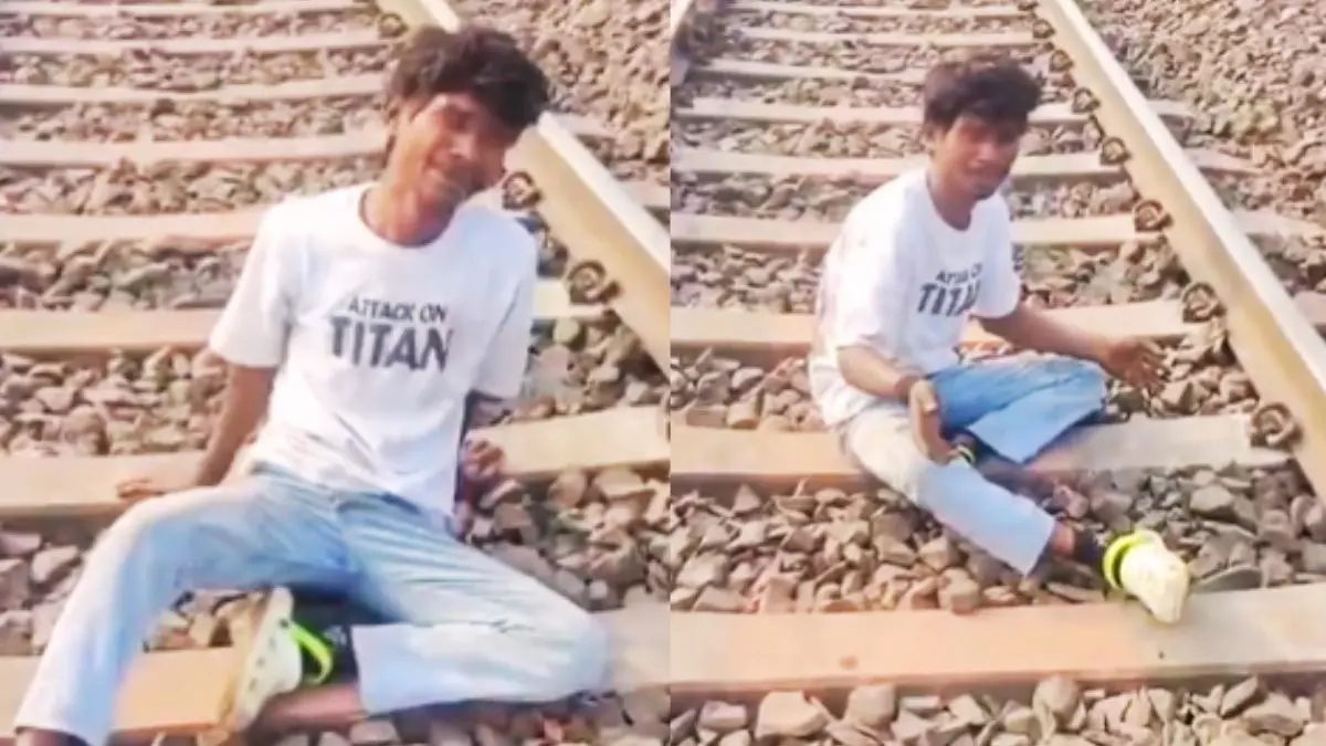 'आज उसकी शादी, मुझे नहीं जीना...', बेवफाई से टूटा लड़का खुदकुशी करने रेलवे ट्रैक पर लेट गया, तभी हुआ कुछ ऐसा और... आगे VIDEO में देखिए Viral Video