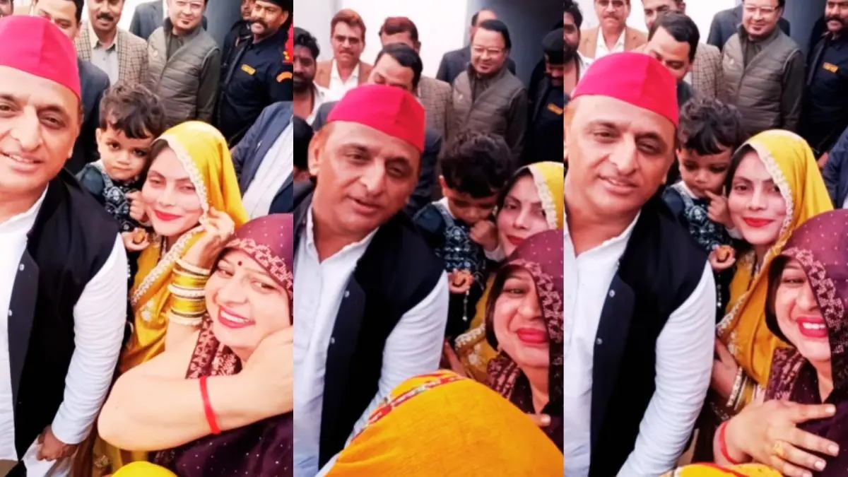 'भईया मेरे कैमरे में देख ल्यो एक बार...', महिला की रिक्वेस्ट पर अखिलेश यादव पलटे; दिया ऐसा देसी जवाब, VIDEO धड़ल्ले से हो गया VIRAL Viral Video