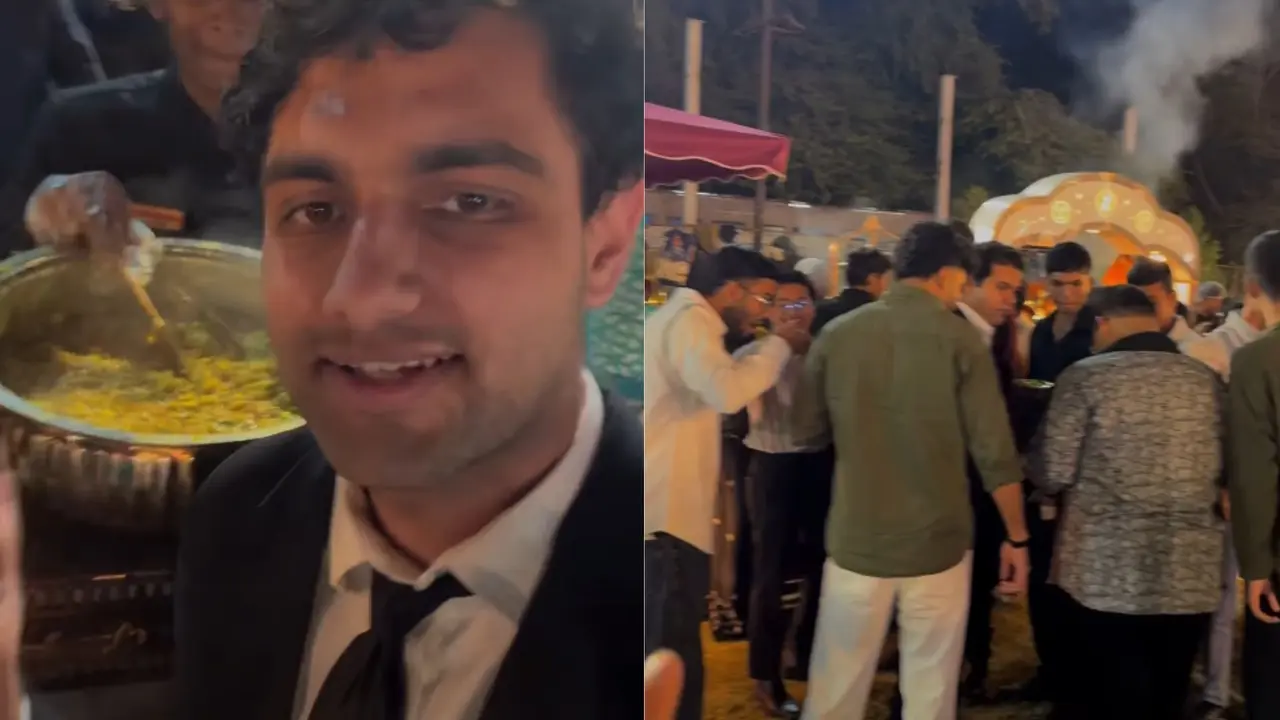 'Gen-Z की शादी का मेन्यू', जब मेहमानों ने देखी ऐसी चीज, शाही पकवान छोड़ उस स्टॉल पर टूट पड़े लोग, VIDEO हो गया VIRAL Viral Video