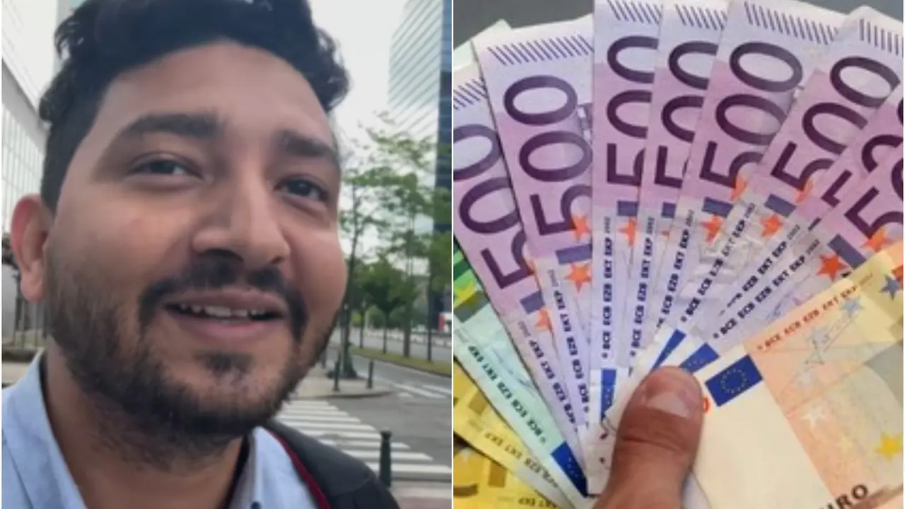 Viral Video: Desi In Belgium Tells How He Spends Rs. 10 Lakh Every Time He Visits India | Watch Viral Video Has Netizens Wondering How Desi Spends ₹10 Lakh Every India Visit