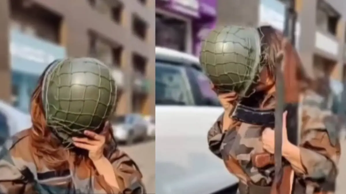 viral video of actress