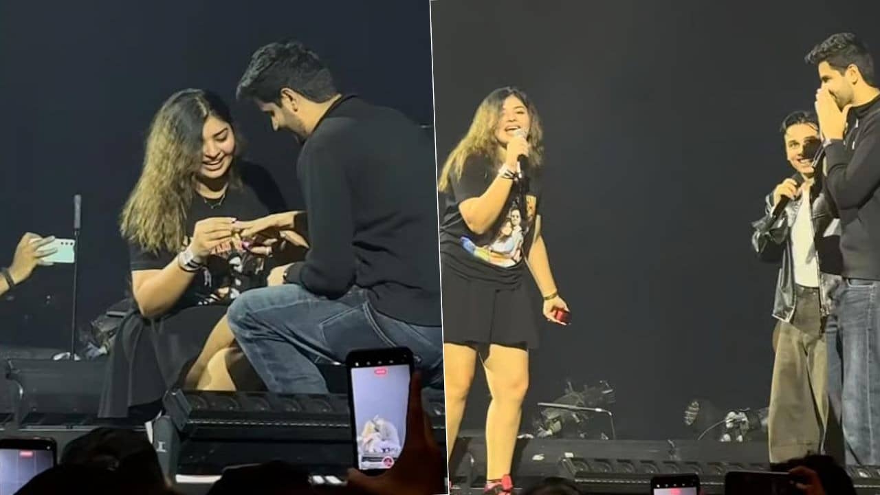 Viral Video: Woman Proposes To Boyfriend On Valentine's Day At Anuv Jain's Mumbai Concert