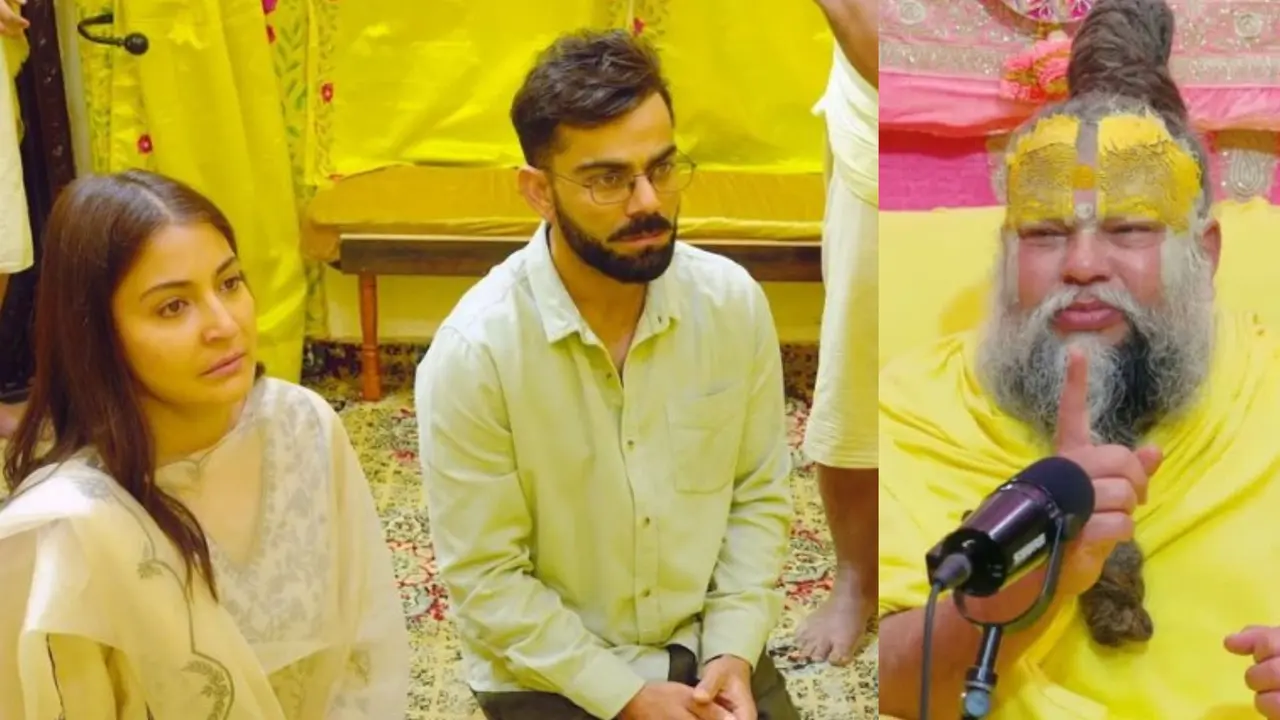 Virat Anushka in Vrindavan
