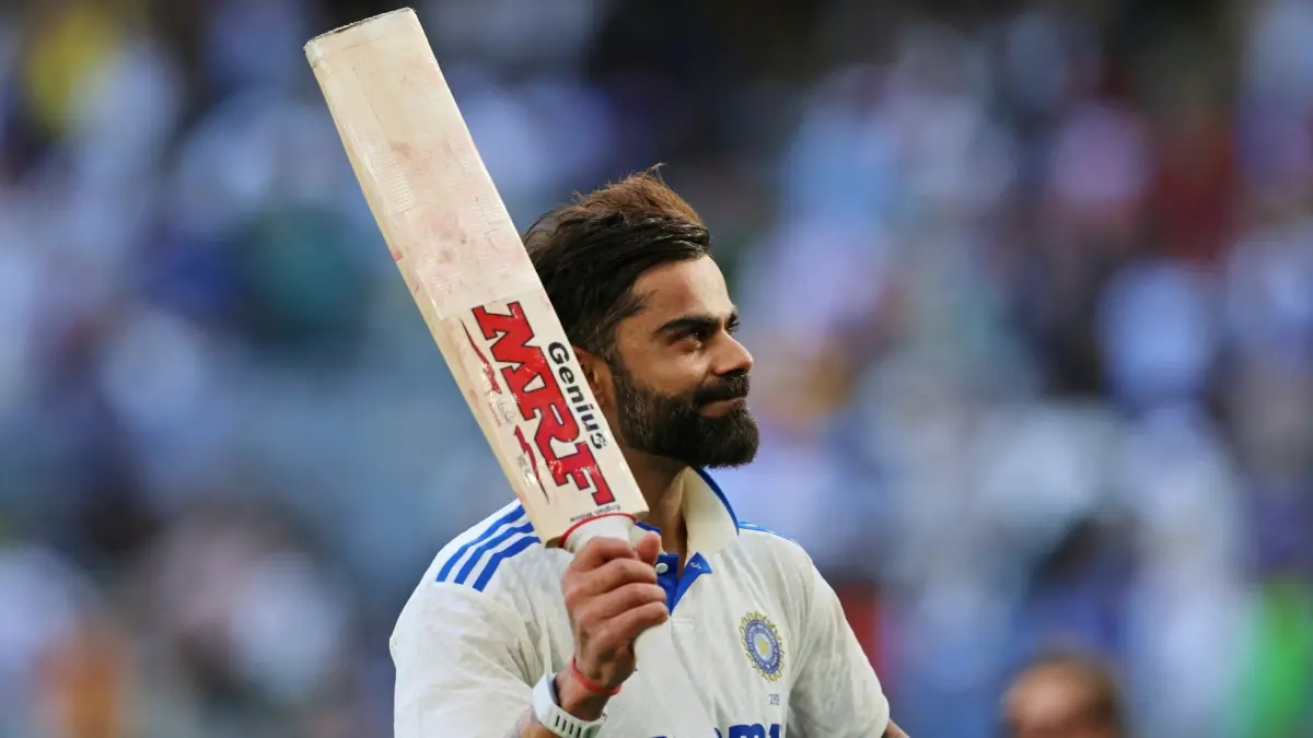 'Standing In The Hall Of Fame': Royal Challengers Bengaluru Celebrate Virat Kohli's Test Cricket Career, Share Heartwarming Post Virat Kohi celebrates his Test Century during the Perth Test during Border-Gavaskar Trophy series 2024-25
