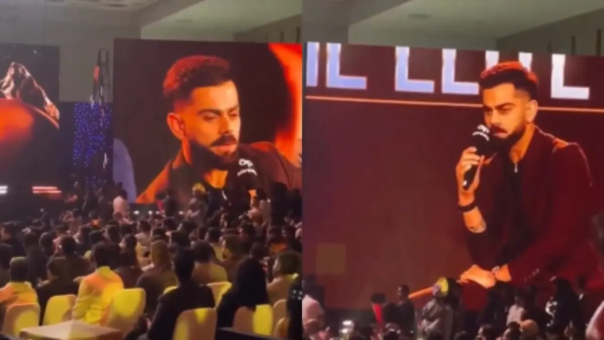 WATCH | Virat Kohli Says 'Good Evening' And Crowd Goes Berserk Exemplifying His Undying Popularity Virat Kohli