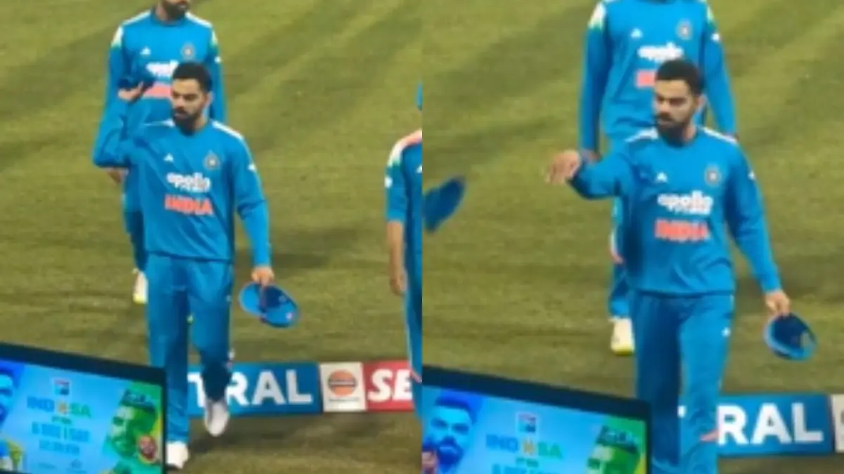 WATCH | Virat Kohli Throws Towel in Disgust After His 53rd ODI Century Doesn't Help India Win in Raipur Virat Kohli