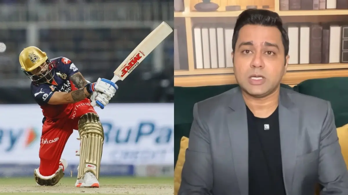 Virat Kohli and Aakash Chopra