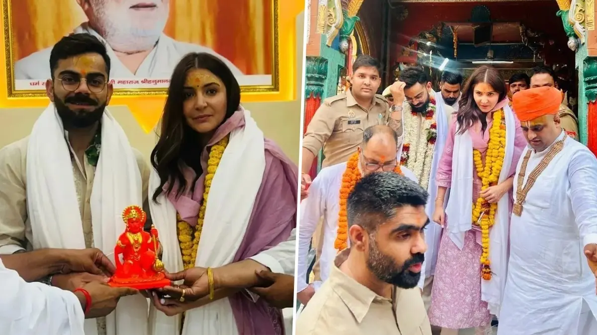 Virat Kohli and Anushka Sharma in Ayodhya