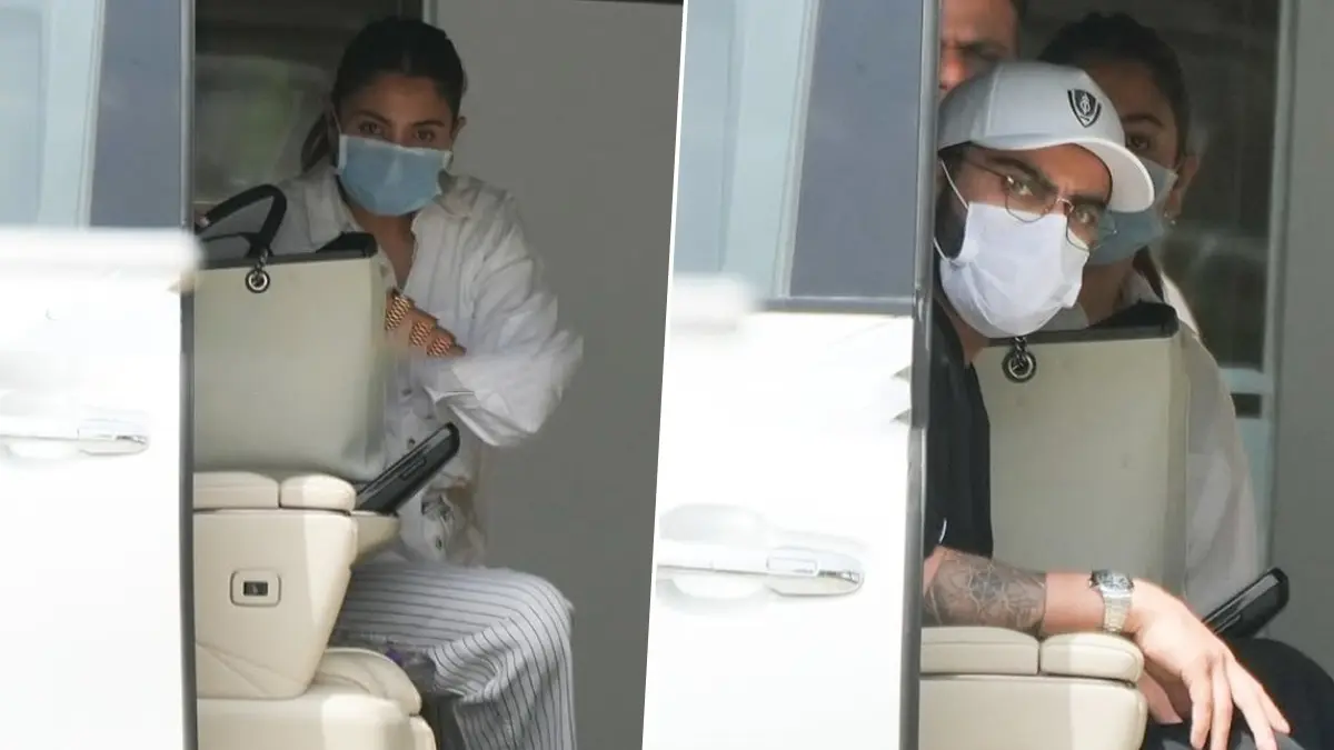 Anushka Sharma Joins Virat Kohli In Ahmedabad Ahead Of IPL 2025 Finals On June 3 | Photos Virat Kohli and Anushka Sharma spotted
