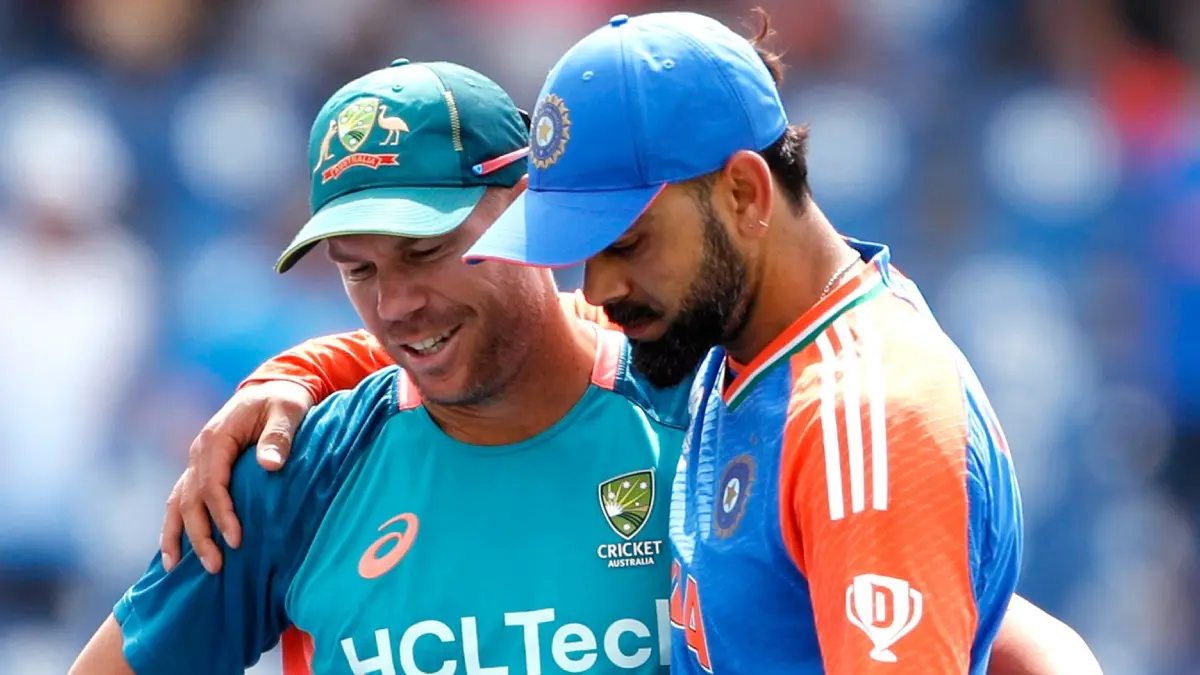 David Warner Overtakes Virat Kohli On T20 Run-Scorers List After Masterclass Knock at The Hundred Virat Kohli and David Warner