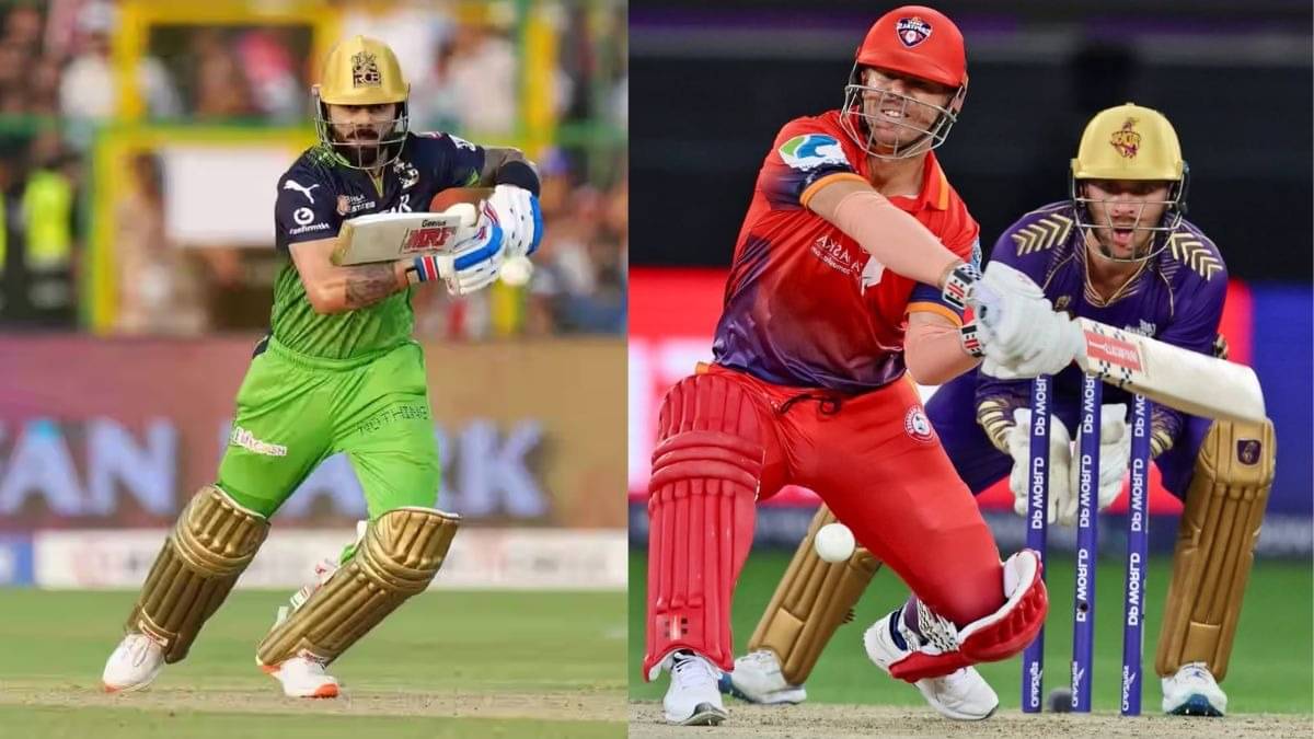Virat kohli and David Warner make Century of Fifty IPL and PSL 