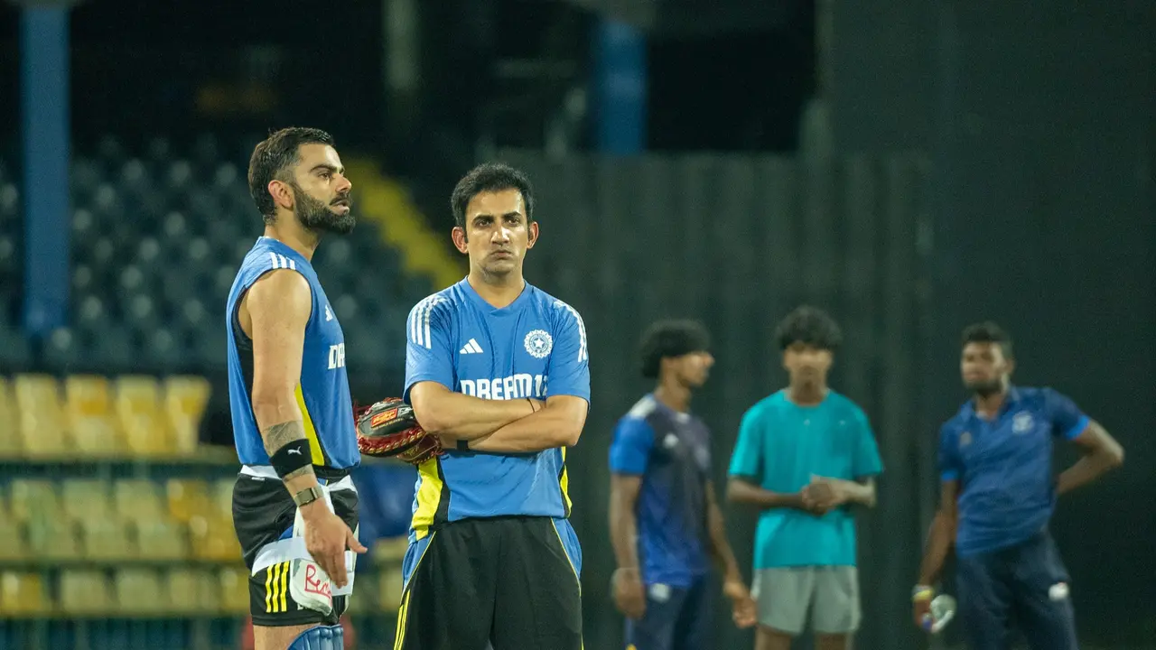 Virat Kohli and Gautam Gambhir