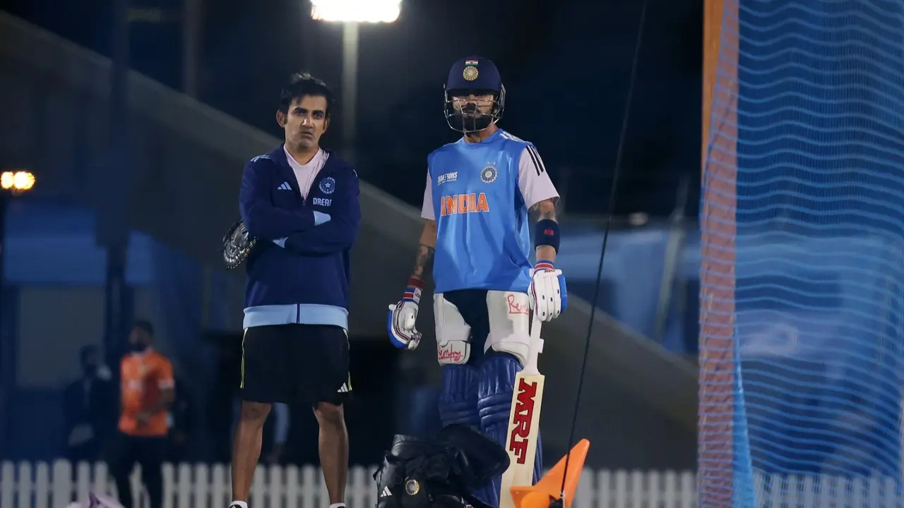 Virat Kohli and Gautam Gambhir