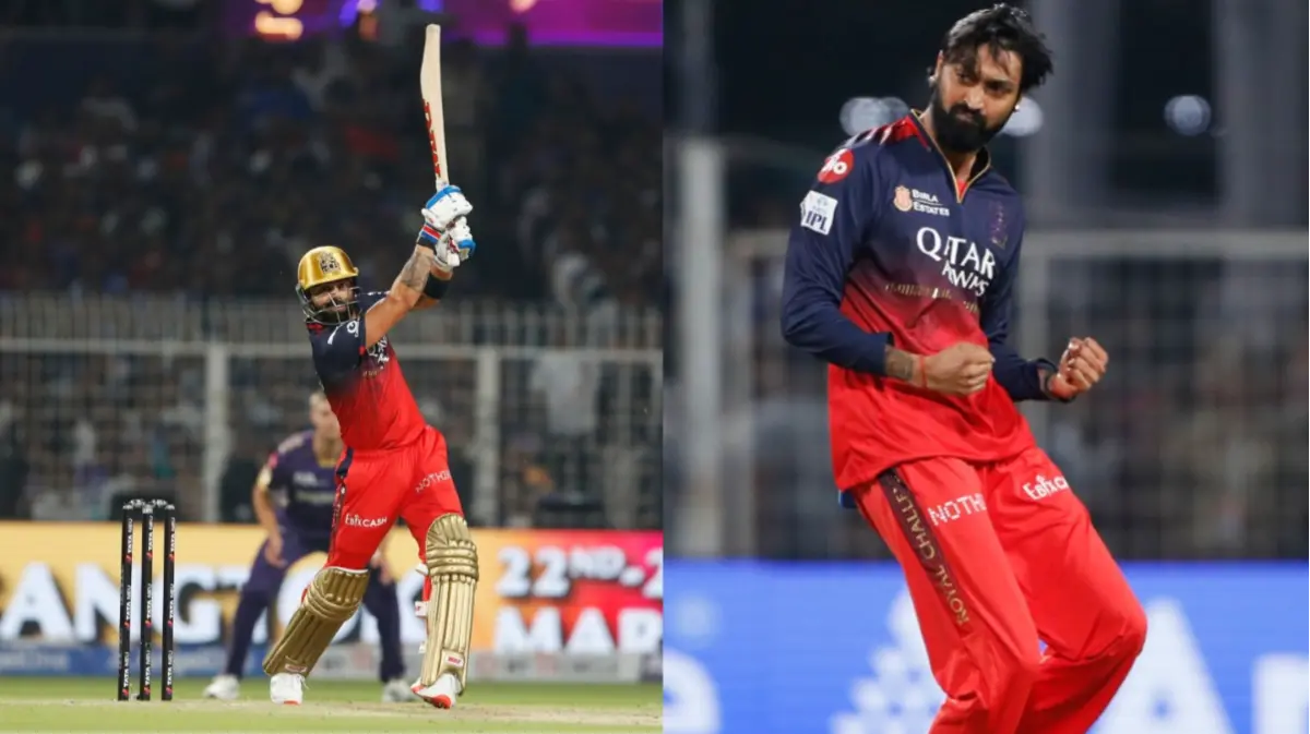 Virat Kohli and Krunal Pandya