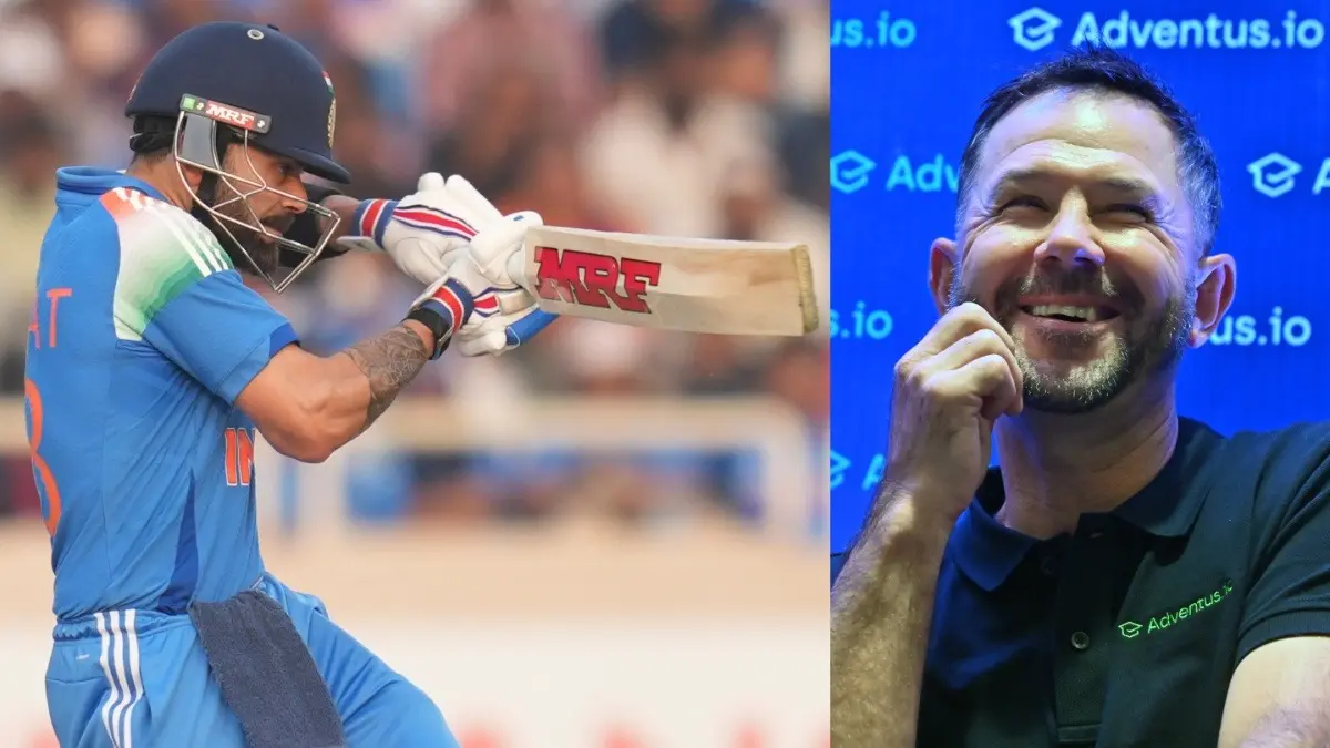 IND vs SA: Virat Kohli Eclipses Ricky Ponting's Longstanding ODI Milestone With Landmark Knock Against South Africa In Ranchi Virat Kohli and Ricky Ponting