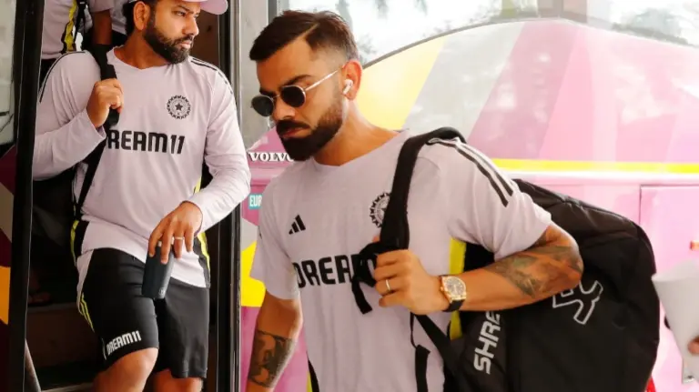 Virat Kohli and Rohit Sharma during IND vs ENG ODI series