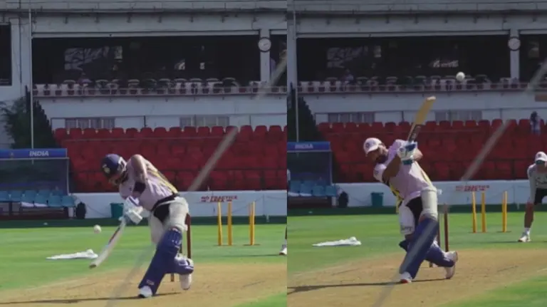 Virat Kohli and Rohit Sharma on a six hitting spree in Nagpur