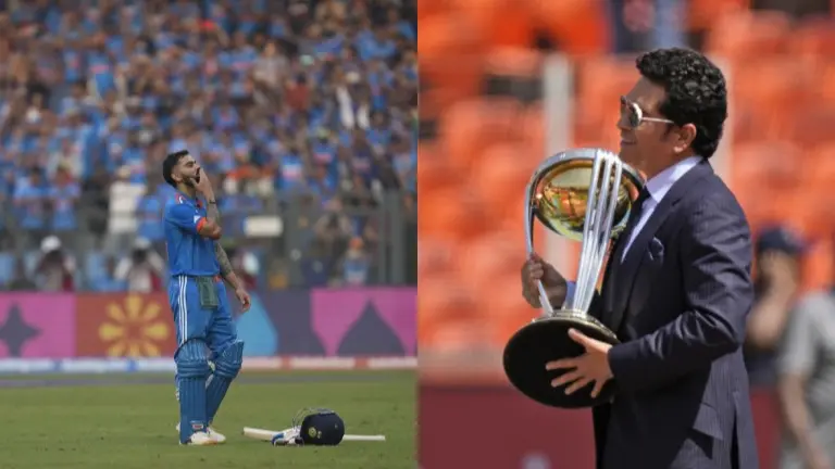 Virender Sehwag Settles Best Batter Debate, Picks 'Chasemaster' Virat Kohli Over Sachin Tendulkar Virat Kohli and Sachin Tendulkar