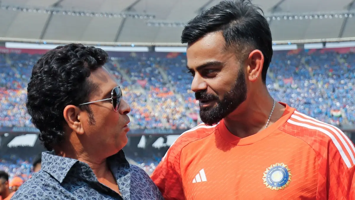 'It Was Smooth, Never Looked Rushed': Virat Kohli Namedrops One Sachin Tendulkar Shot He Could Never Pick Up Virat Kohli and Sachin Tendulkar