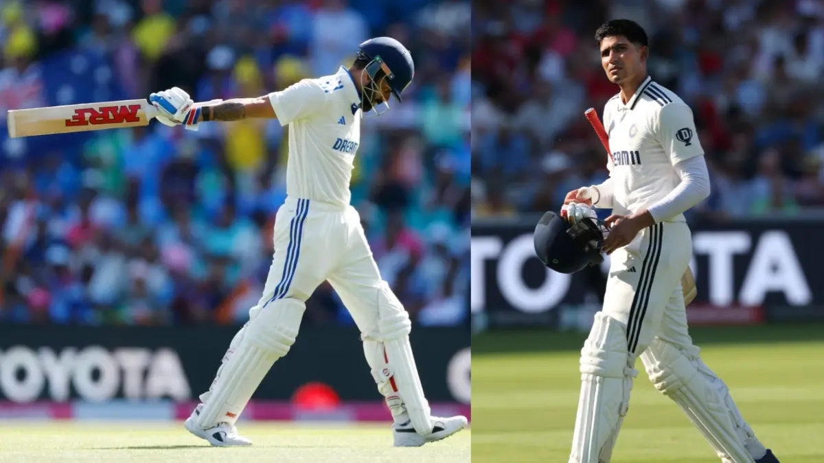 Virat Kohli and Shubman Gill