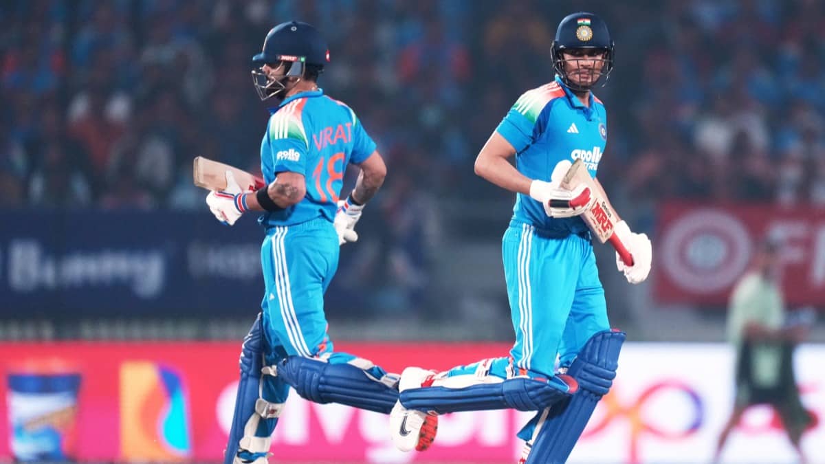 Virat Kohli and Shubman Gill