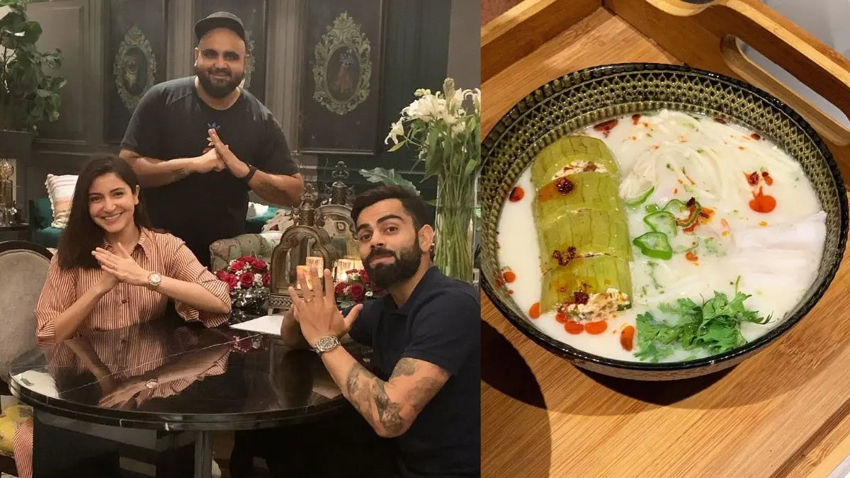 virat kohli Anushka sharma eat snake meat with a twist on anniversary reveals chef