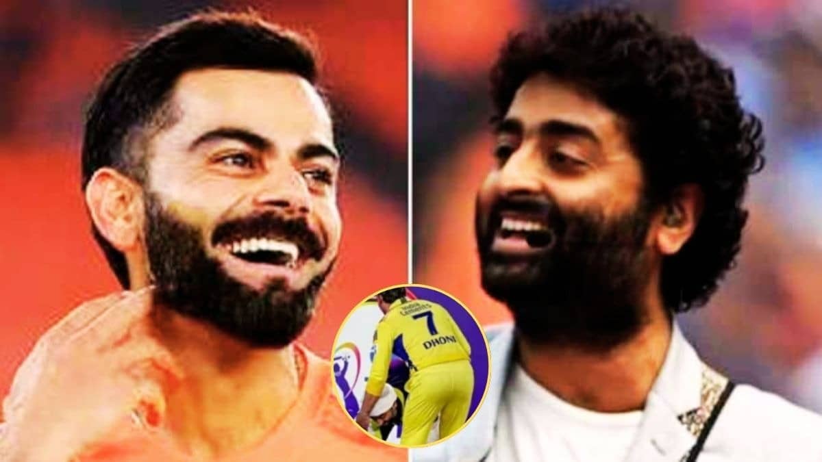 Virat Kohli-Arijit Singh- MS Dhoni