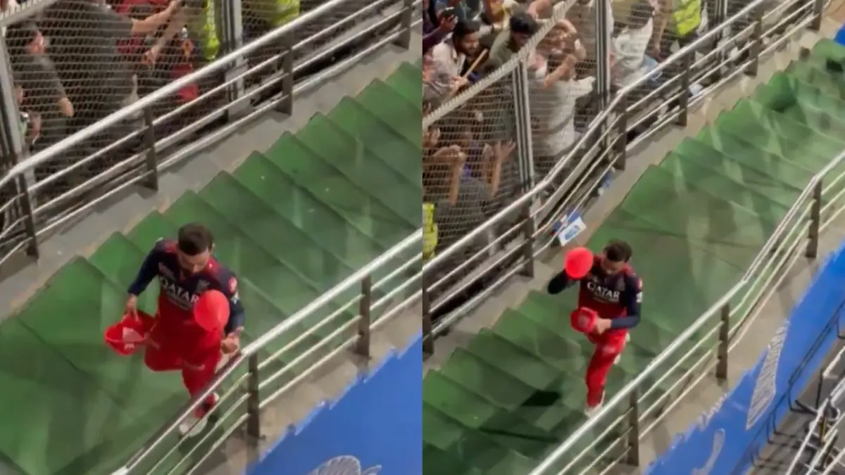 Virat Kohli at the Wankhede