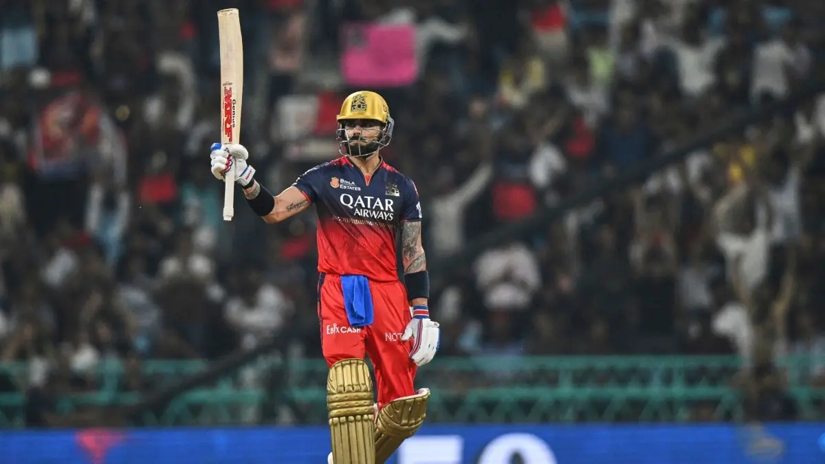 'He’s Carried The Weight': Big Night For Royal Challengers Bengaluru As Star Batter Virat Kohli Eyes First IPL Title Against Punjab Kings Virat Kohli celebrates a half century