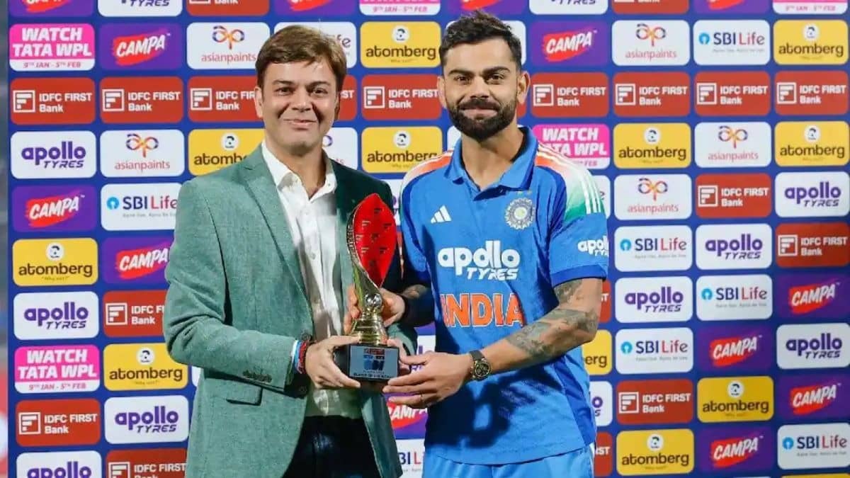 virat kohli dedicates player of the match award to his mother ind vs nz   