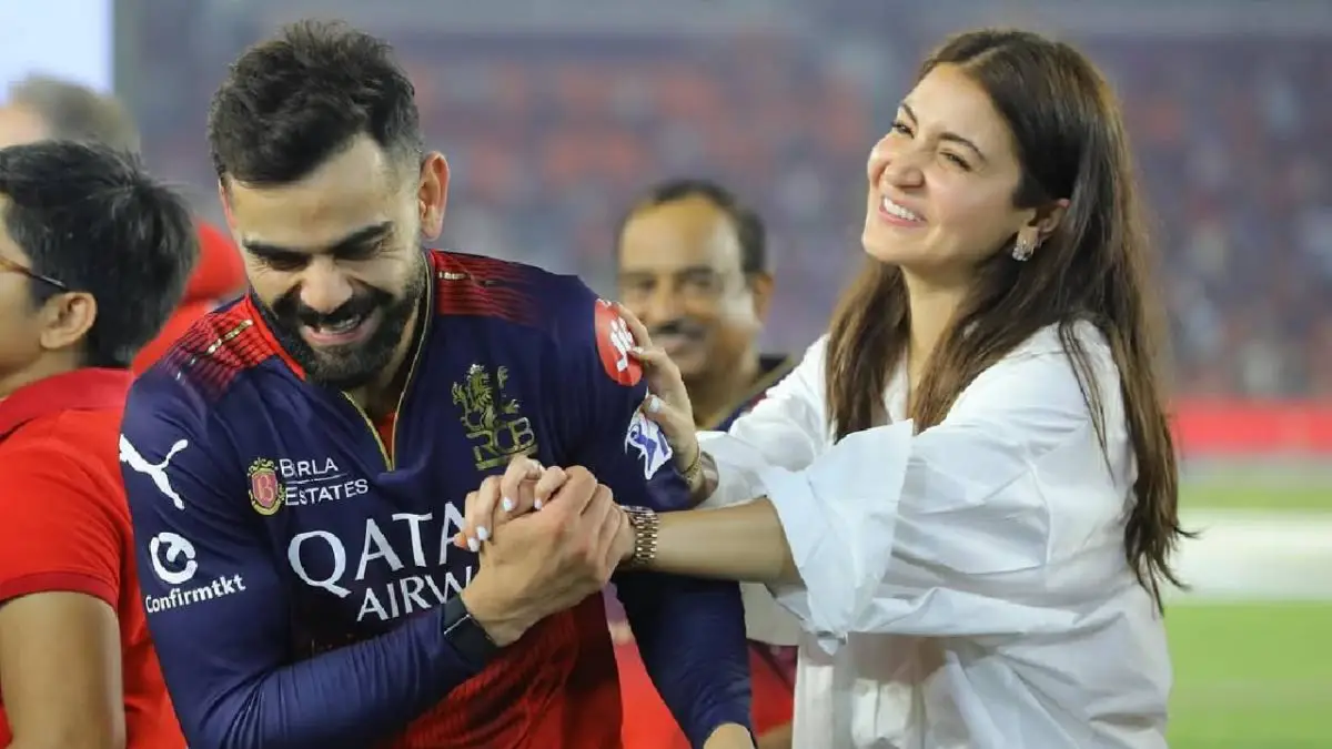 Virat Kohli dedicates RCB's victory to Anushka Sharma