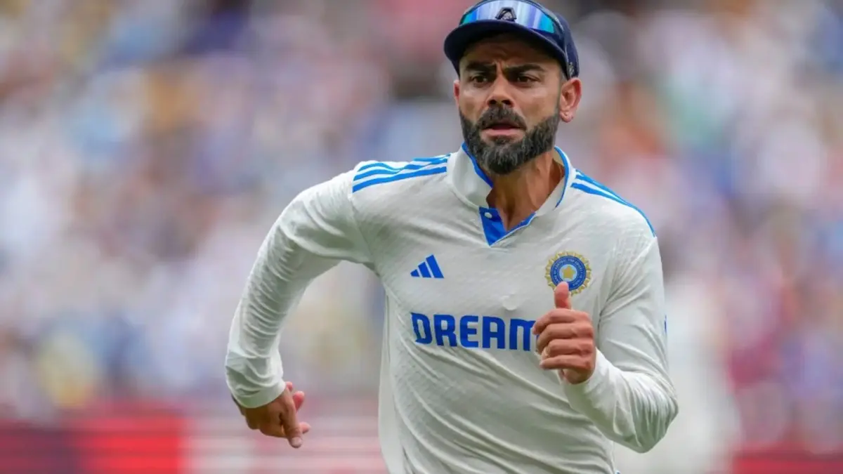 Virat Kohli during BGT