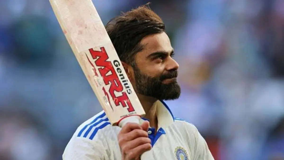 Virat Kohli during BGT
