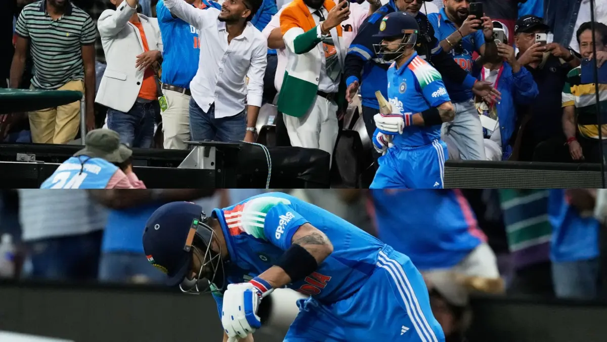 Virat Kohli On The Cusp Of Achieving Two Special Records In Ranchi, Ex-India Skipper One Fifty Short Of Scoring Special ODI Ton Virat Kohli during the third ODI of the IND vs AUS series