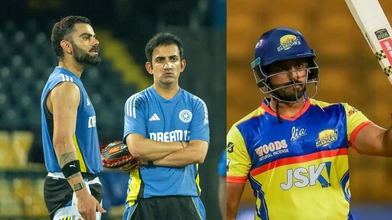 Virat Kohli , Gautam Gambhir, Karun Nair