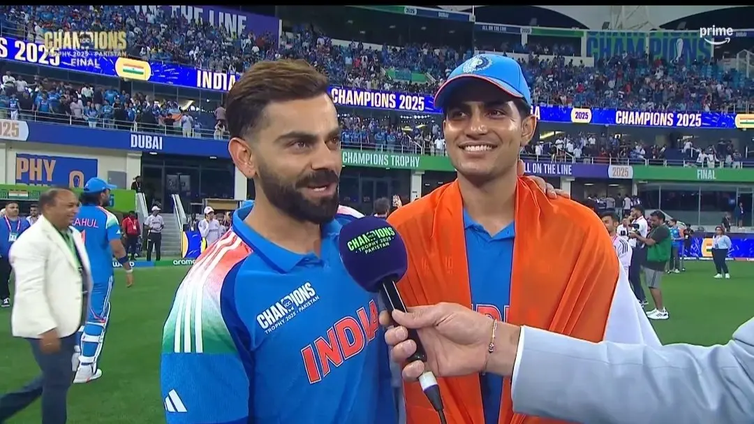 Virat Kohli gives retirement hints after india beat new zealand in champions trophy final