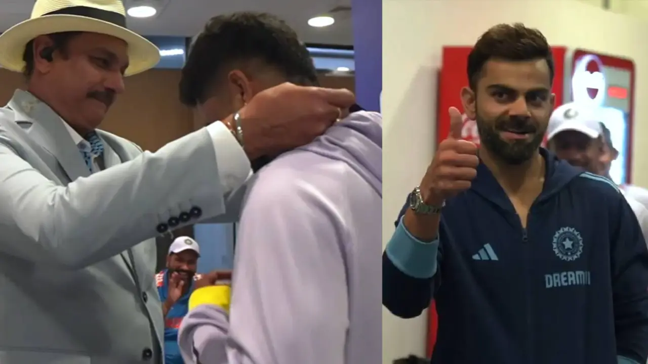 Virat Kohli ignored by Ravi Shastri