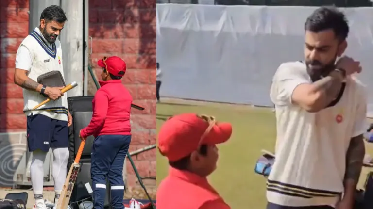 'Bole Ki Zaroorat Na Pade Papa Ko': Virat Kohli Shares Words Of Wisdom With Young Kid When Asked How To Become IND Cricketer Virat Kohli interacts with a young fan
