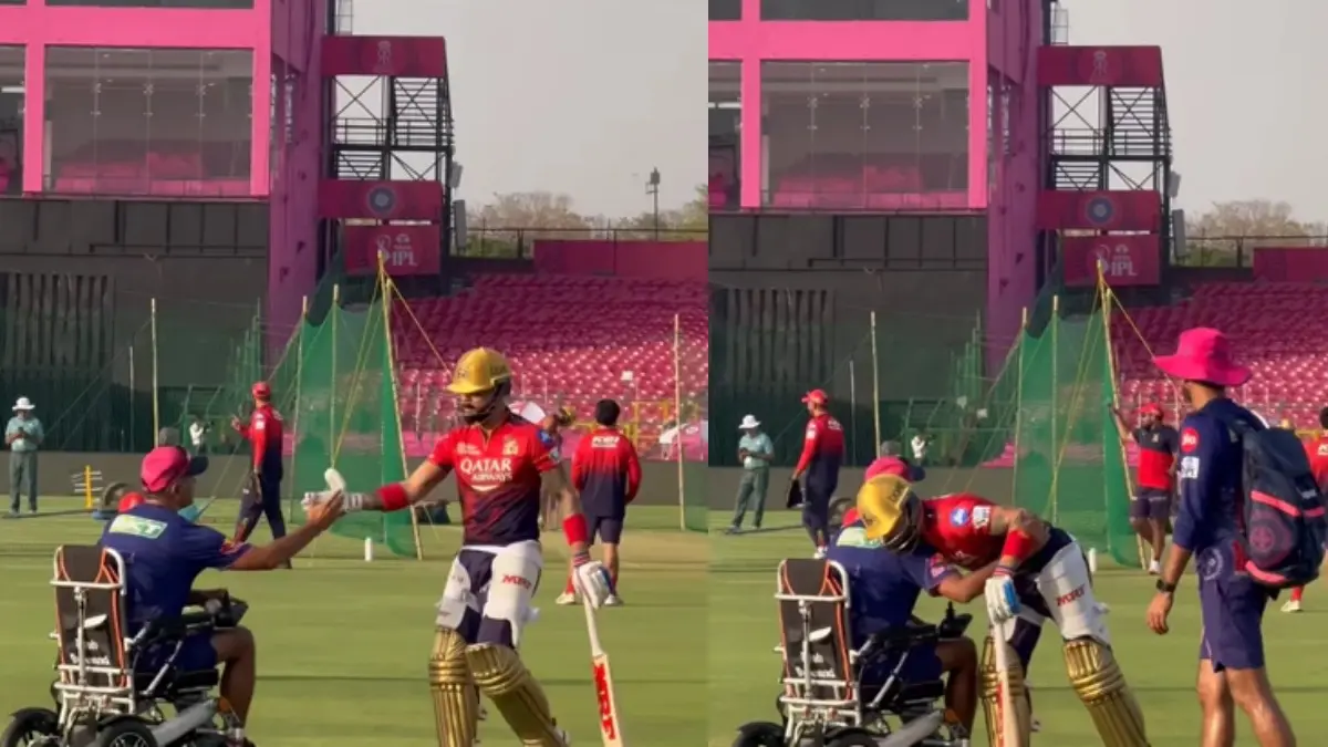 Virat Kohli meets Rahul Dravid