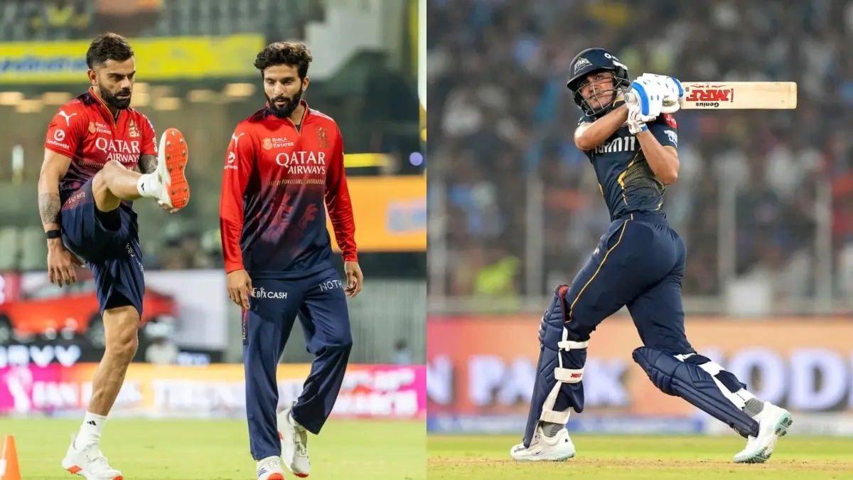 IPL 2025, RCB vs GT: From Pitch Report, Live Streaming To Squads And Predicted XI, Here's All You Need To Know Virat Kohli, Rajat Patidar and Shubman Gill