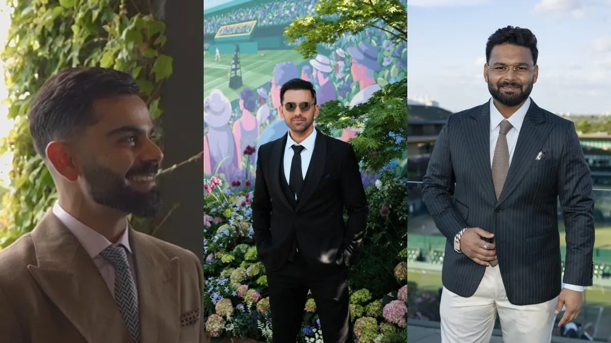 Just Like Virat Kohli & Rishabh Pant, Team India Pacer Steals the Show At Wimbledon 2025 Championships Virat Kohli, Rishabh Pant, Deepak Chahar