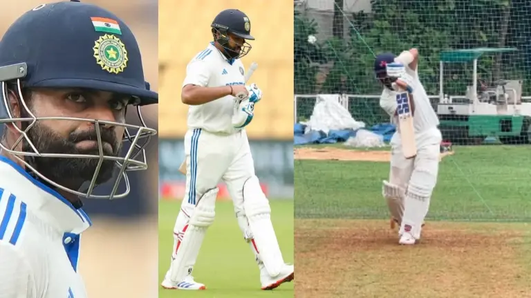 'Ready To Strike': Ajinkya Rahane Shares Training Video Moments After India's Collapse In Bengaluru Virat Kohli, Rohit Sharma and Ajinkya Rahane