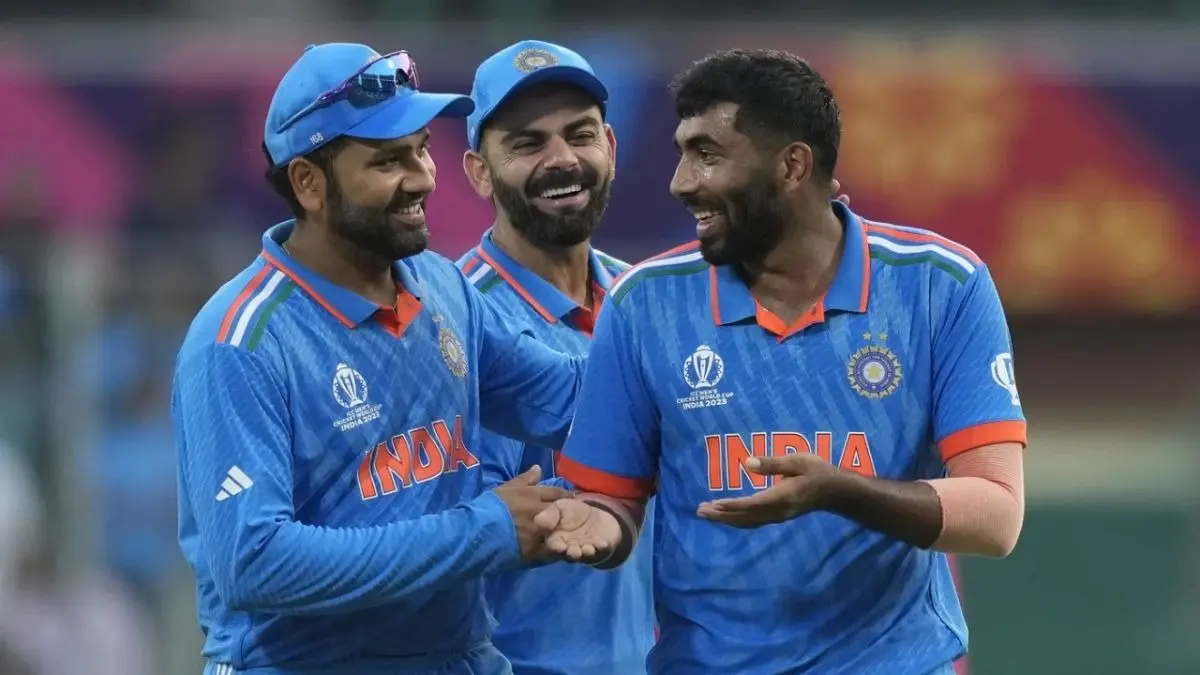Virat Kohli, Rohit Sharma and Jasprit bumrah