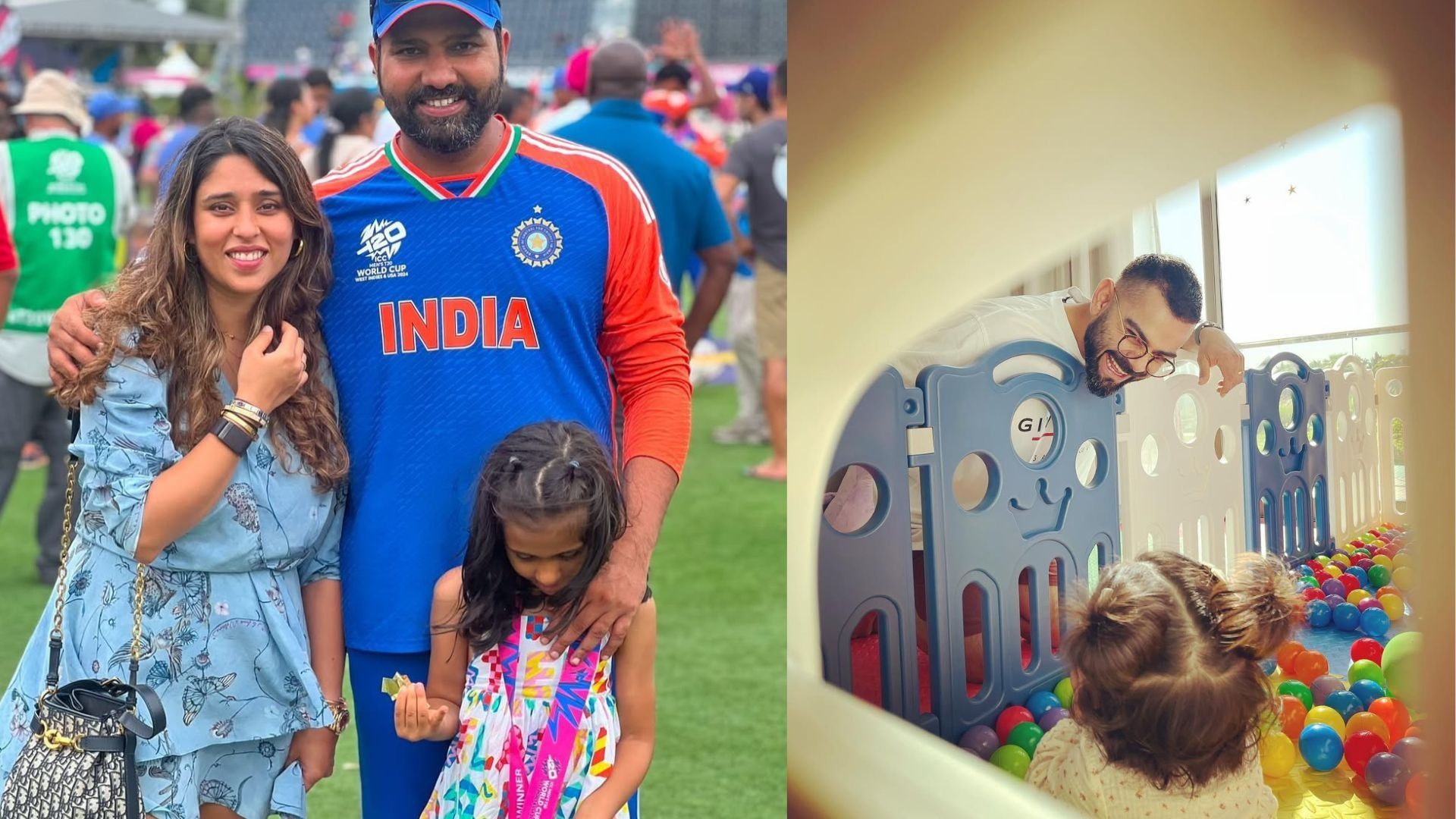 Virat Kohli Rohit Sharma Family