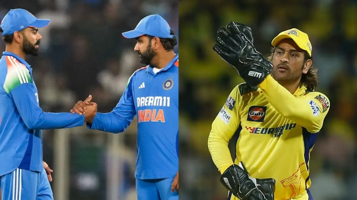 Virat Kohli, Rohit Sharma, MS Dhoni