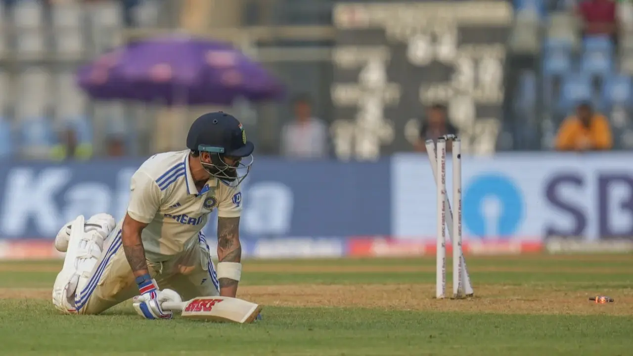 Virat Kohli run out mohammd siraj and yashasvi jaiswal wicket