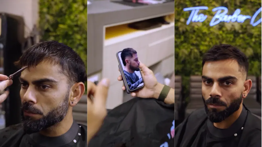 Charm And Simplicity: Virat Kohli's Hairstylist Calls His New Haircut The 'Crown' Virat Kohli's New Look