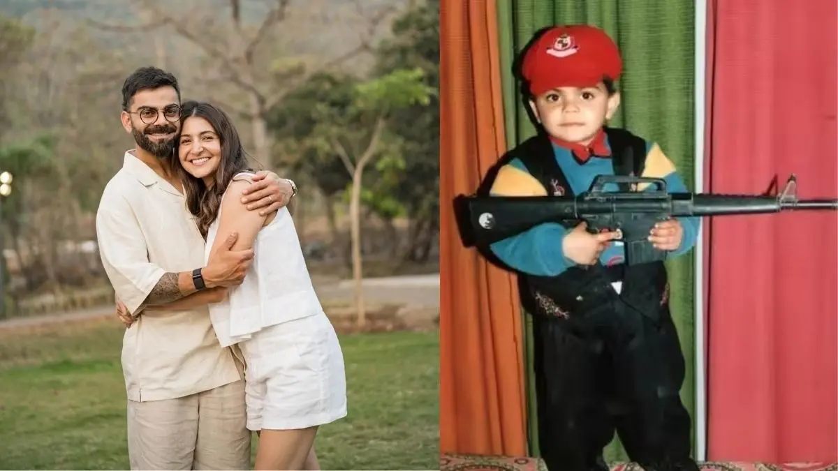 Virat Kohli share his childhood photos on Mothers day and write lovely note for anushka sharma