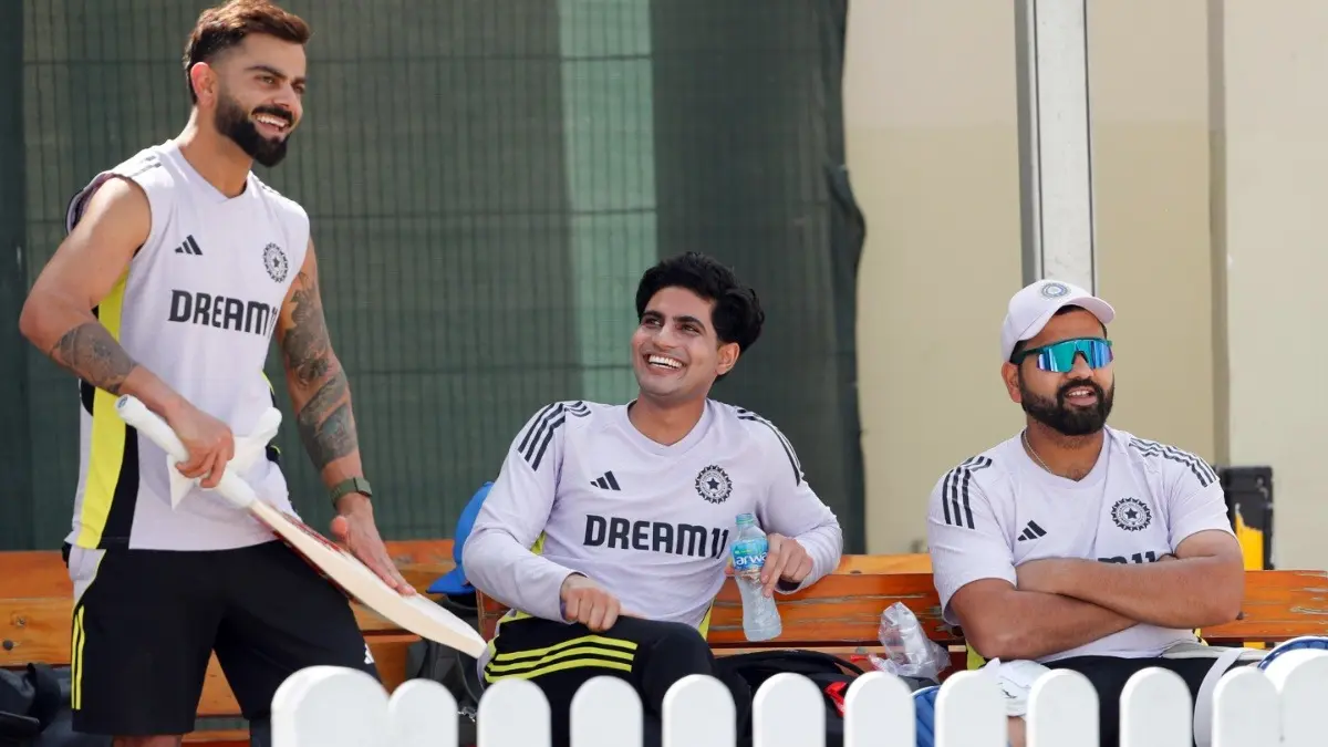 Virat Kohli, Shubman Gill, and Rohit Sharma