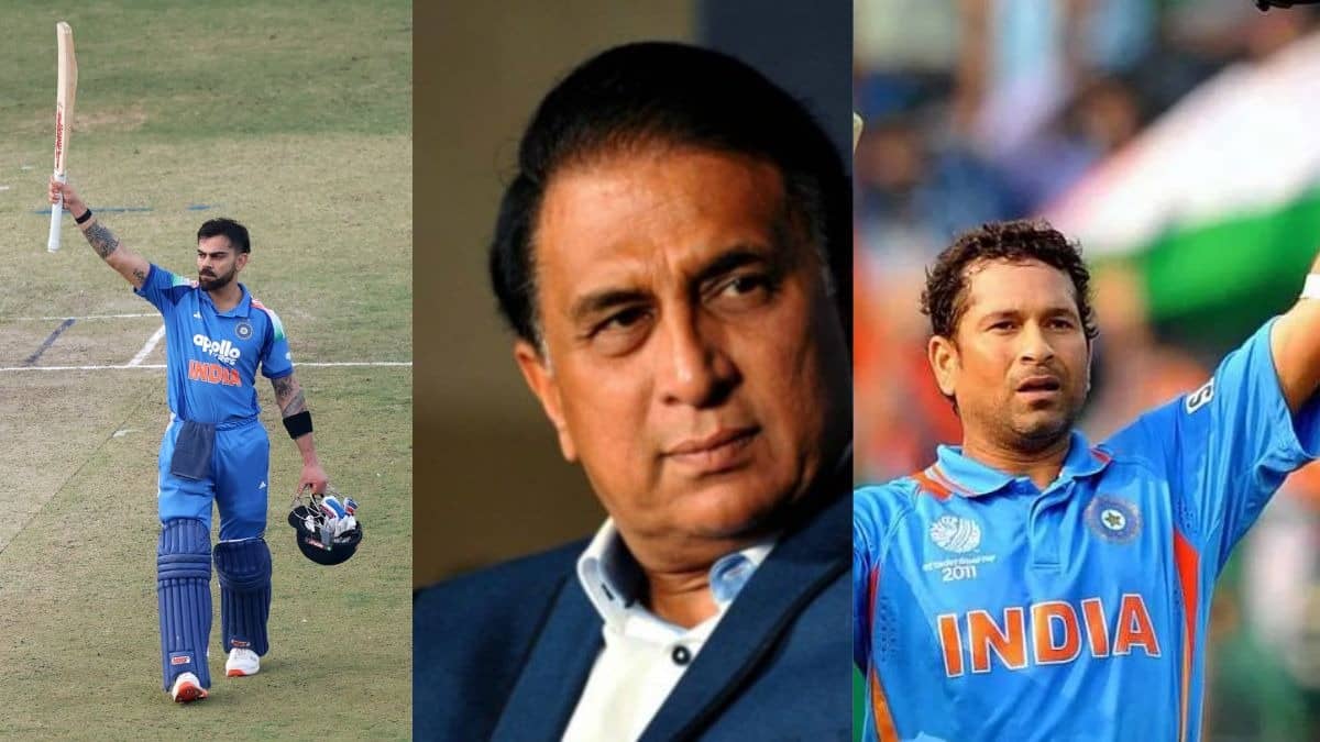 virat kohli vs sachin tendulkar sunil gavaskar reveals who greatest odi batter